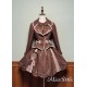 Alice Girl Bear Chocolate Short and Long Skirt and JSK(2nd Pre-Order/2 Colours/Full Payment Without Shipping)